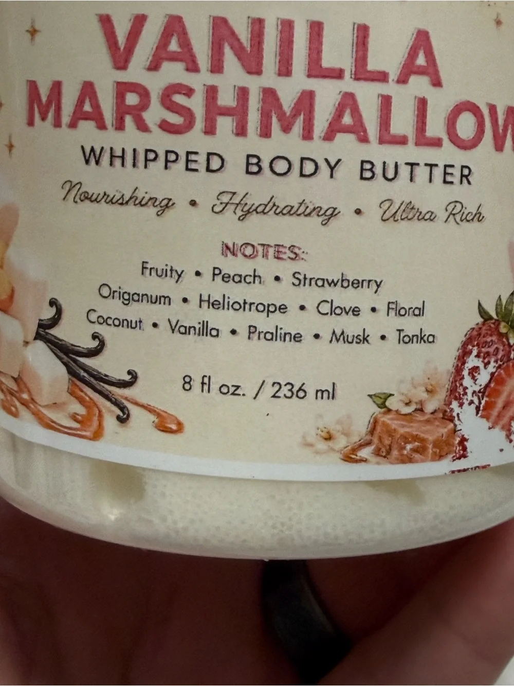 Aminnah “Vanilla Marshmallow” limited Edition Whipped Body Butter!